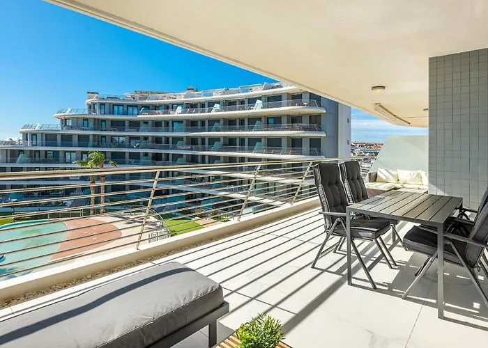 Апартаменты Infinity View Luxury Beachfront Pool&jacuzzi Ареналес-дель-Соль